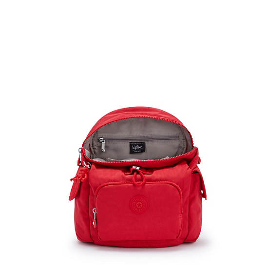 Kipling City Pack Mini Backpacks Red Rouge | AU 1487LI